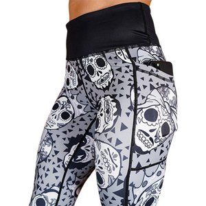 CVG Grey Rap Legends Leggings - X-Small / Capri